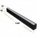 Γραμμικό Φωτιστικό 150cm LED Αλουμινίου 45W 230V 5400lm 3000K Θερμό Φως Λευκό 21-150145000 Γραμμικό Φωτιστικό 150cm LED Αλουμινίου 45W 230V 5400lm 3000K Θερμό Φως Λευκό 21-150145000